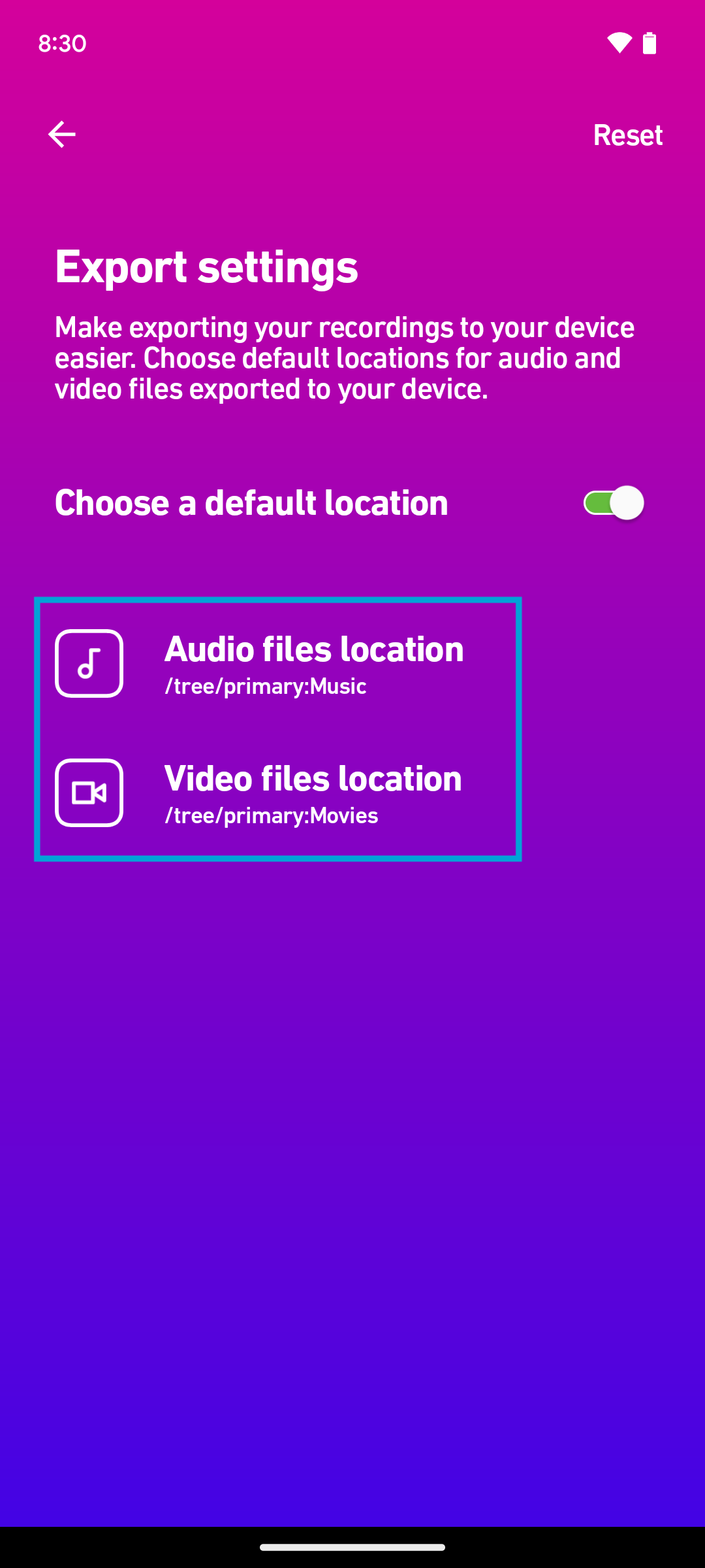 Export setting screen.png